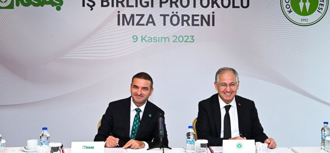 İGSAŞ, Kocaeli Üniversitesi ile iş birliği protokolü imzaladı