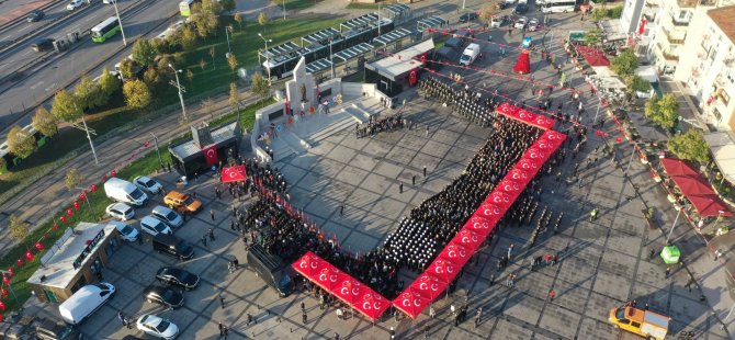 Büyükşehir’den 85. yılda 1085 Atatürk çiçeği