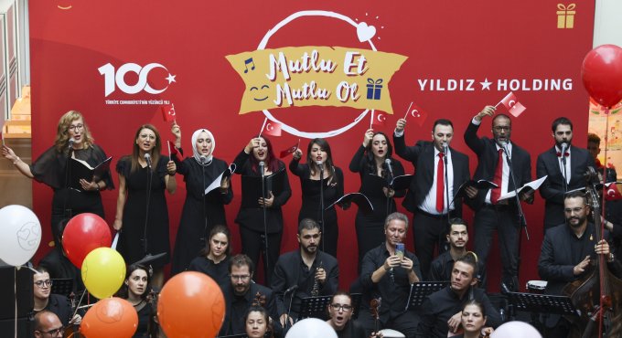 Yıldız Holding   Geleneksel Mutlu Et Mutlu Ol Günü’nü   Cumhuriyetin 100. yılı coşkusuyla kutladı