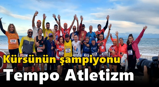 KÜRSÜNÜN ŞAMPİYONU TEMPO ATLETİZM