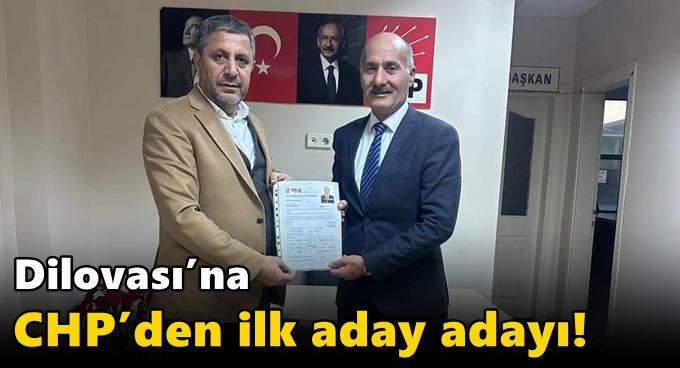 Dilovası’na CHP’den ilk aday adayı!