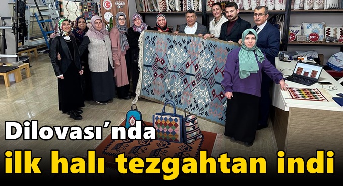 Dilovası’nda İlk Halı Tezgahtan İndi