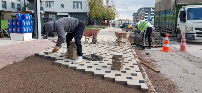 Büyükşehir’den Körfez’in caddelerine estetik dokunuş