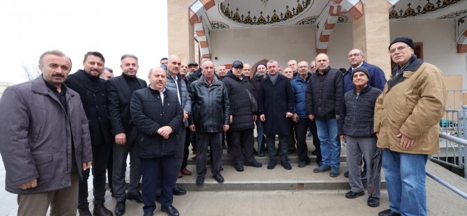 Başkan Büyükakın, vatandaşla bir araya geldi