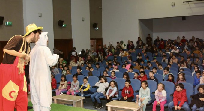 Körfezli çocuklar Pamuk ile Kömür’le eğlendi