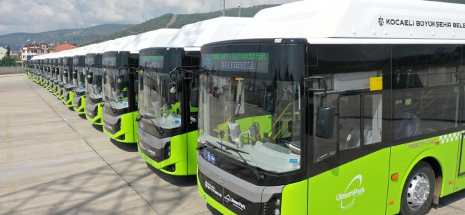 Büyükşehir ulaşım filosuna 70 otobüs daha