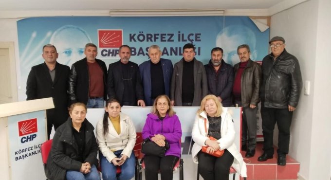 CHP Körfez’de ön seçim için 152 delege imza verdi!