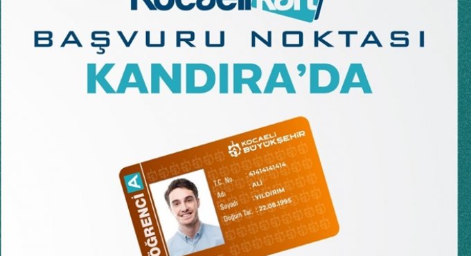 Büyükşehir’den Kandıra’ya Seyahat Kartları Ofisi