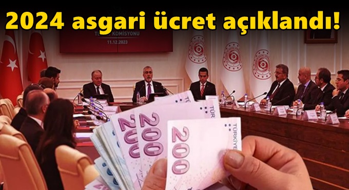 Erdoğan asgari ücreti açıkladı