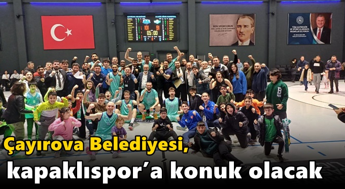 Çayırova Belediyesi, Kapaklıspor’a konuk olacak