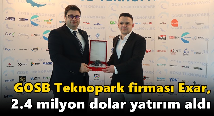 GOSB Teknopark firması Exar, 2.4 milyon dolar yatırım aldı