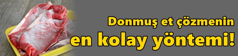 Donmuş et çözmenin en kolay yöntemi!
