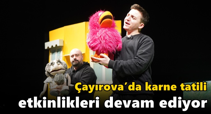 Çayırova’da karne tatili etkinlikleri devam ediyor