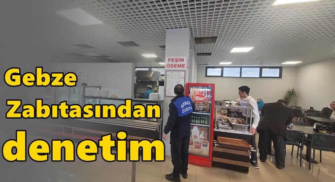 Zabıtadan esnaf denetimleri