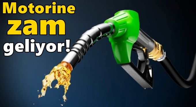 Motorine yine zam geliyor!