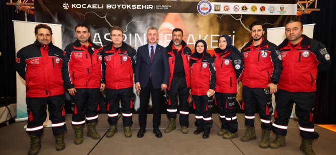 Başkan’dan deprem kahramanlarına teşekkür