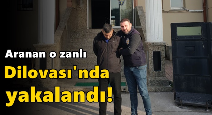 Aranan o zanlı Dilovası'nda yakalandı!
