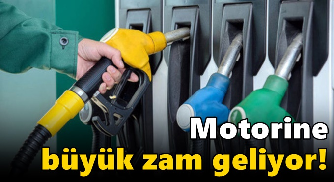 Motorine büyük zam geliyor!