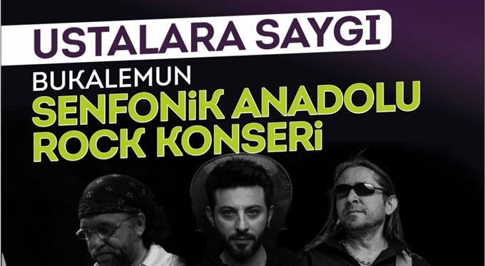 Büyükşehir’den Anadolu Rock’un ustalarına saygı konseri