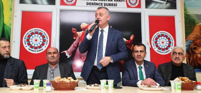 Başkan Büyükakın canlarla iftar yaptı