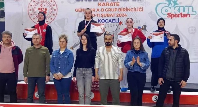 Körfezli Kübranur’un hedefi milli takım