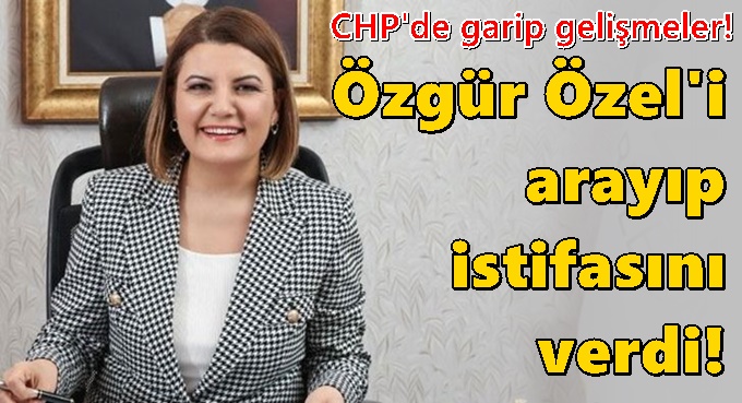 Hürriyet Özeli'i arayıp istifasını verdi!