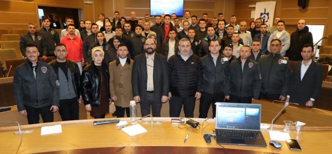 Büyükşehir’den güvenlik personeline oryantasyon