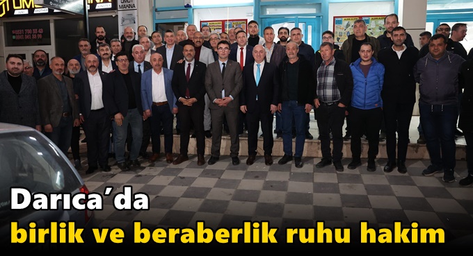 Darıca’da birlik ve beraberlik ruhu hakim