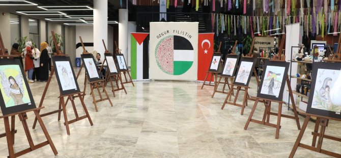 Büyükşehir’in Kadın Festivalinde Filistinli Kadınlar Unutulmadı