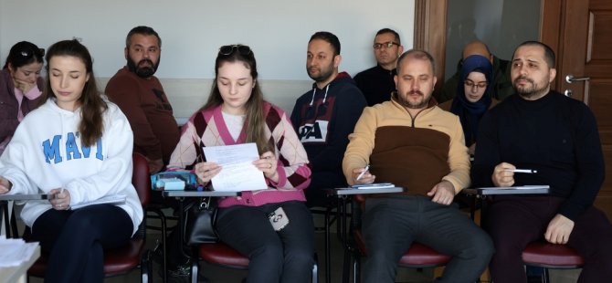 Teleferik personeline İngilizce eğitimi