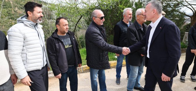 Büyükakın’a Yuvam Akarca’dan teşekkür