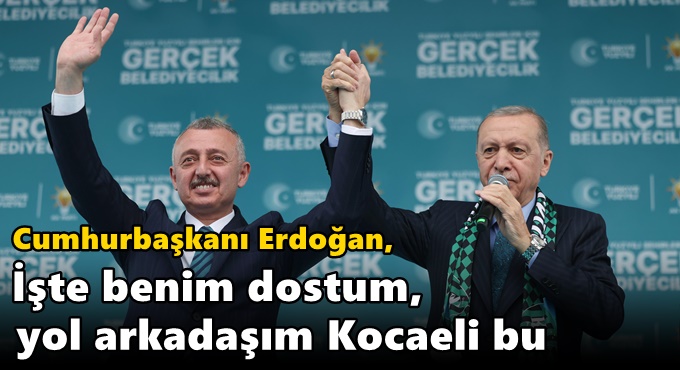 Cumhurbaşkanı Erdoğan’dan Büyük Kocaeli Mitingi’ne damga vuran sözler!