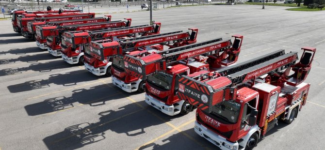 Yeni araçlar İtfaiyenin gücüne güç katacak