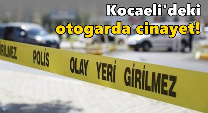 Kocaeli'deki otogarda cinayet!
