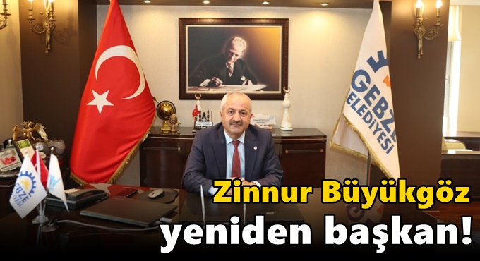 Zinnur Büyükgöz yeniden başkan!