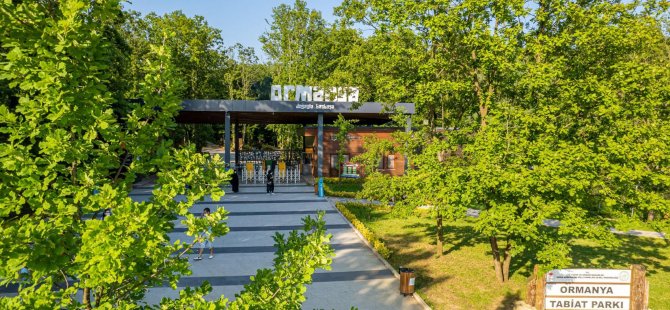 Ormanya bayramda ziyaretçilerini bekliyor