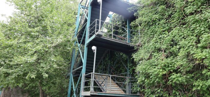 İzmit Tren Garı’na ulaşımda asansör kolaylığı