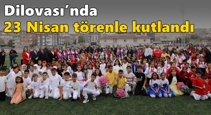 Dilovası’nda 23 Nisan törenle kutlandı