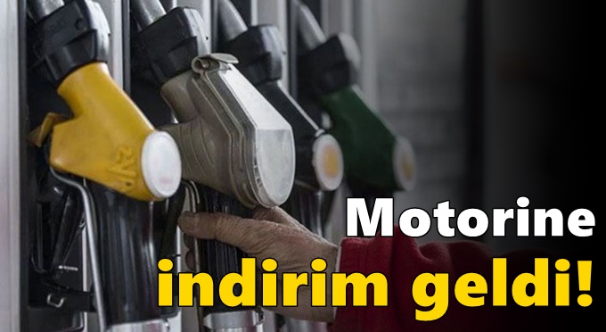 Motorine indirim geldi!