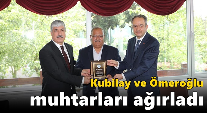 Kubilay ve Ömeroğlu Muhtarları Ağırladı