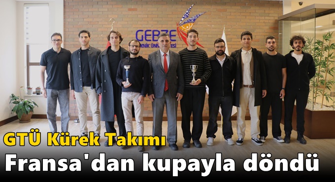 GTÜ Kürek Takımı Fransa'dan kupayla döndü