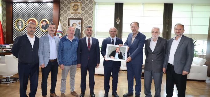 AK Parti teşkilatlarınından Başkan Söğüt’e ziyaret