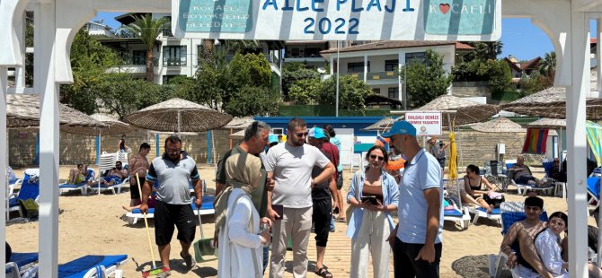 Mavi Bayraklı Plajlarımıza yine tam not