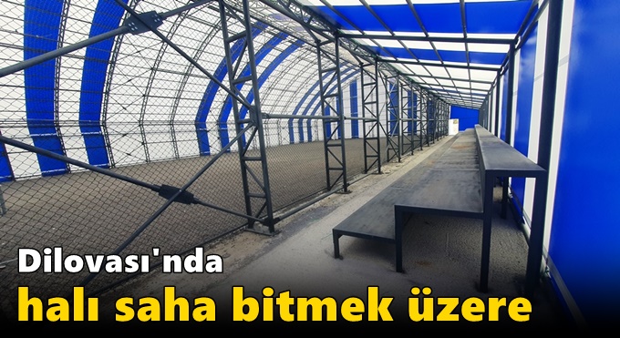 Dilovası'nda Halı Saha Bitmek Üzere