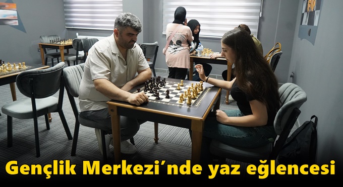 Gençlik Merkezi’nde yaz eğlencesi