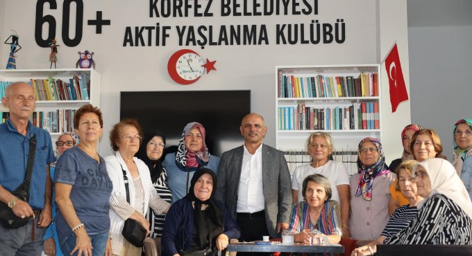 Başkan Söğüt Körfez’in çınarlarıyla buluştu