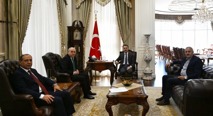 Çanakkale ve Sakarya Orman Bölge Müdürlerinden Vali İlhami Aktaş’a Ziyaret