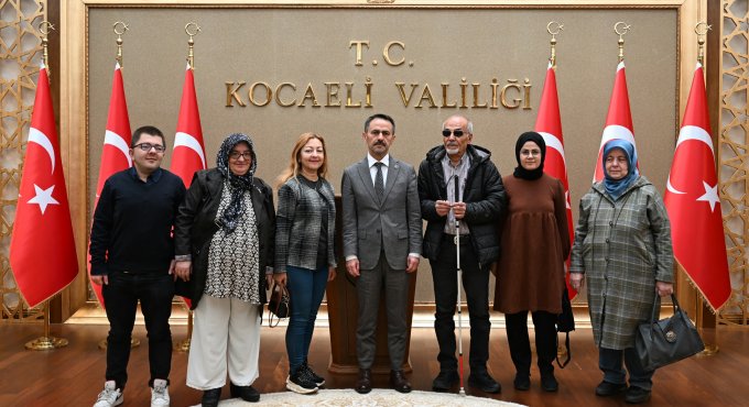 Tüm Engellileri Birleştirme Derneği’nden Vali Aktaş’a Ziyaret