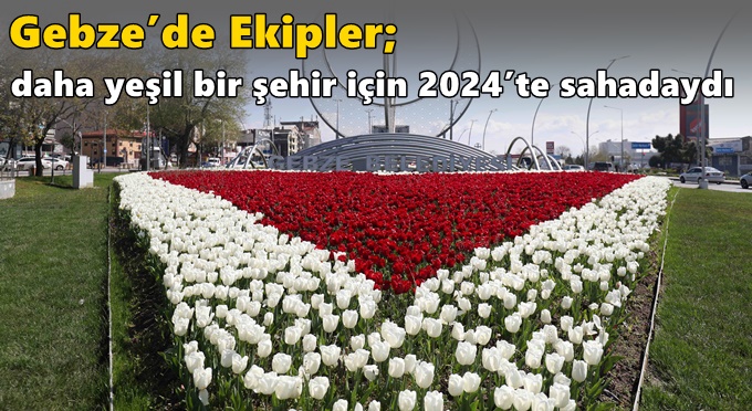 Gebze’de Ekipler; Daha Yeşil Bir Şehir İçin 2024’te Sahadaydı