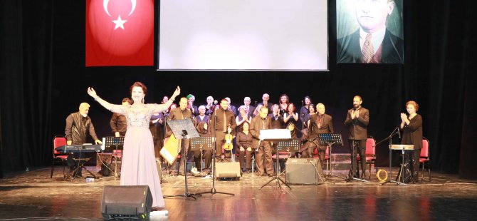 65 yaş üstü korodan nostalji dolu gece